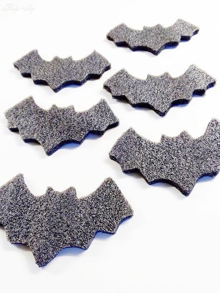 6 Schaumstoff Fledermäuse